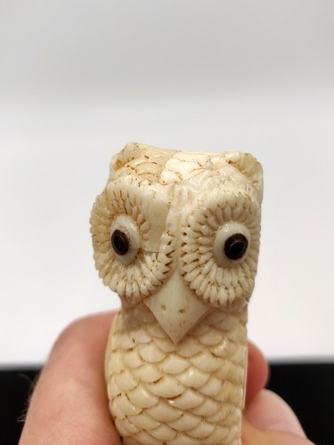 Vieille canne ancienne - , hibou