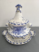 Soupière et plat Bassano Italy