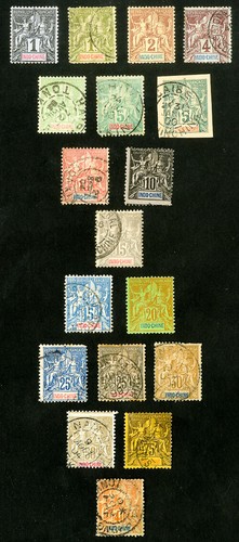 Indo china stamps used lot - used,