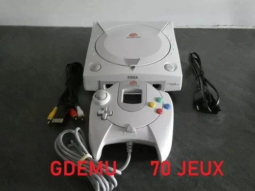Console sega dreamcast gdemu - sega,