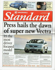 Vauxhall Standard Magazine Issue 10 April 2002 UK Market Dealer Issue Brochure