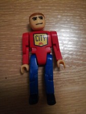 MECCANO Made in France Antique Toy City Figure Red Blue Yellow ~~