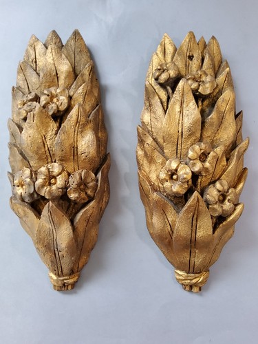 Paire flambeaux pilastres