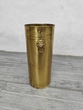 Brass umbrella holder. Made In England 
