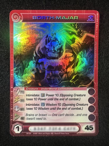 Chaotic tcg mid - mid, e