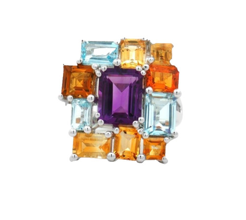 Bague argent 925 certifiée - en,