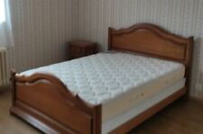 Lit style lorrain chêne