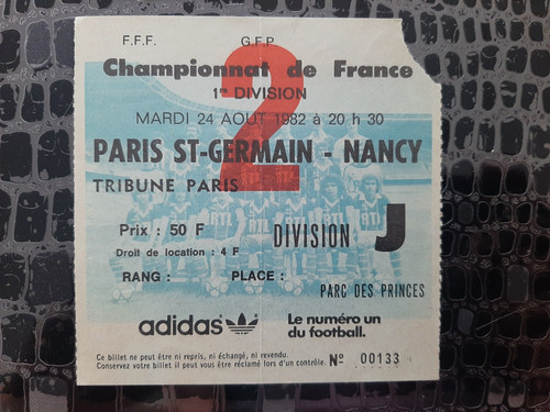 Ticket foot paris - foot, saint