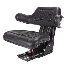 Siège de tracteur suspendu rembourré à accoudoirs DTS 130 AVFL D52414