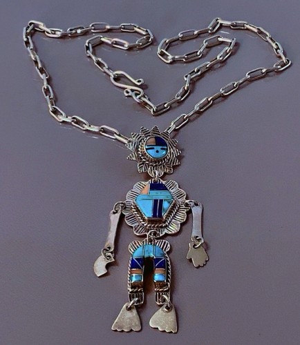 Collier argent navajo zuni - argent,