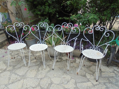 Ancienne chaise jardin - chaise, de