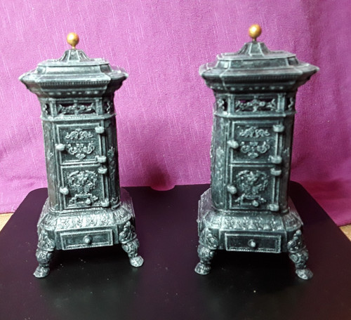 Poële ancien miniature - poële,