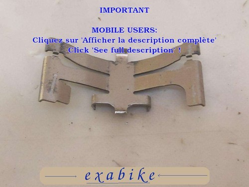 Ressort plaquettes frein - de,