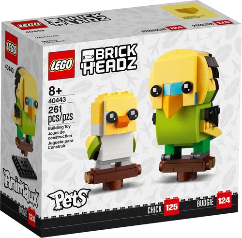 Lego brickheadz perruche - lego,