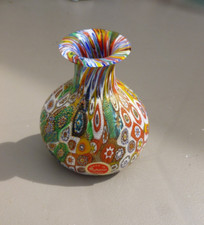Nice MURANO millefiori vase height 9cm.