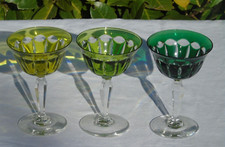 Lot de 3 verres à vin cuit