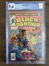 Black Panther 1 - CGC 9.6 - 1st Black Panther Solo Series - Marvel 1977