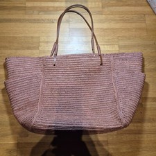 SEZANE sac cabas rose