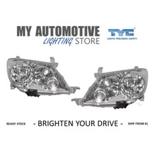 FRONT CHROME HEAD LIGHT LAMP