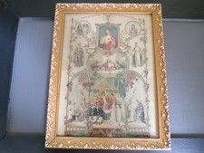 Grande icone image religieuse scène communion