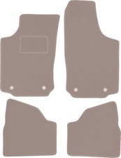 Tapis de sol en velours Beige