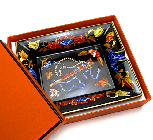 Cendrier floral hermes - cendrier,