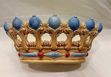 ANCIENNE JARDINIÈRE FAIENCE CHOISY LE ROI COURONNE COMTALE 