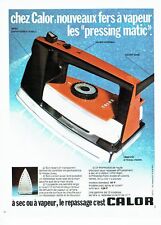 1974 Advertising Iron Steam Advertising Heat Pressing Matic