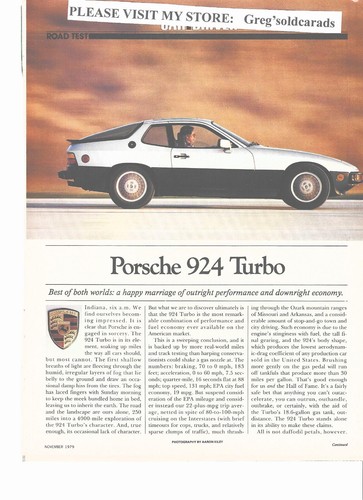Original page 1980 - 5, porsche