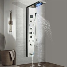 Colonne Douche Panneau Douche Hydromassante Ensemble Douche pour Salle de Bains