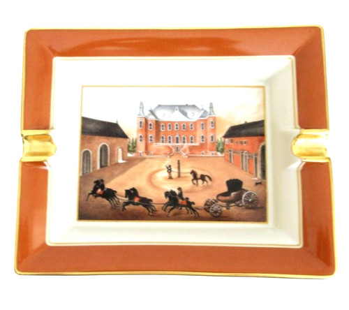 Cendrier porcelaine hermès - en,