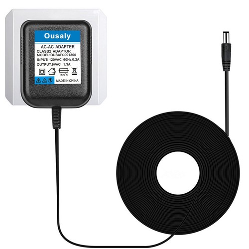 9vac 1300ma adapter charger - ac,