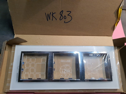 Hager wk803 plaque triple - wk803,