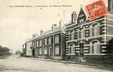 LA CAPELLE boarding school rue Edouard Mambour soldier 162nd regiment inf written in Dohis