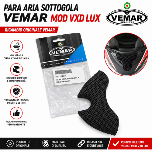 Casque moto pare - -vent, vemar