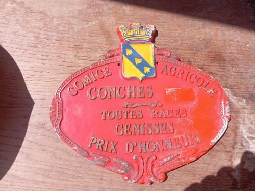 Grande plaque concours - plaque,