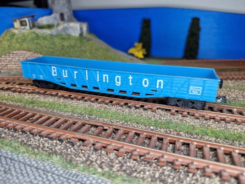 Wagon plat bogies burlington - a,