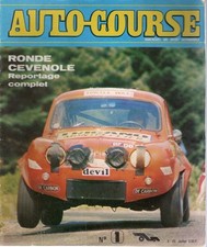 AUTO COURSE 1 1973 RONDE