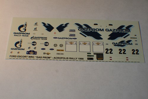 Decal ford escort - 1/43,