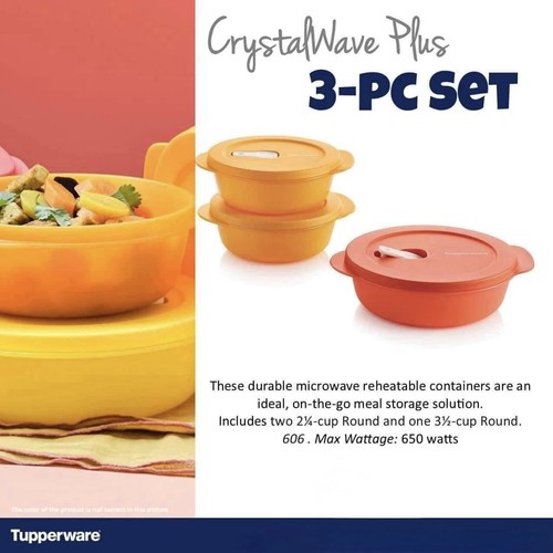 Tupperware crystalwave plus - tupperware,