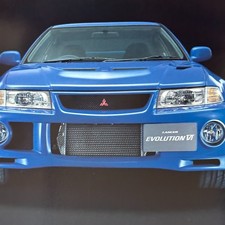 Mitsubishi Lancer Evolution VI Evo 6 JAPAN Vintage Brochure Catalog 1998 JDM