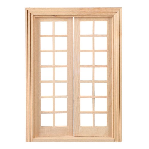 Miniature wooden door - miniature,