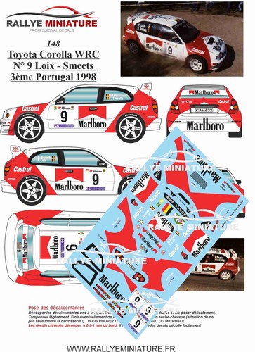 Decals ref 0148 toyota - ref,
