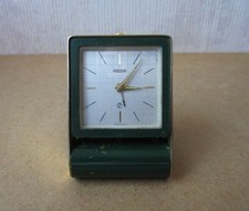 Antique Jaeger Lecoultre Travel Alarm Clock or Clock Works Perfectly.