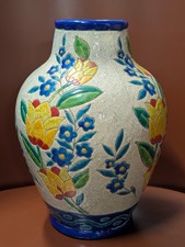 Vase Art Déco Grès Kéramis