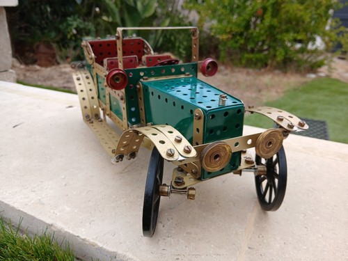 Voiture ancienne meccano - voiture,