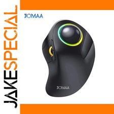 JakeSpecial – Black Wireless Trackball Mouse with 44mm Ball