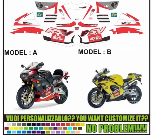 Adhésifs rsv 1000 2001 - r, kit