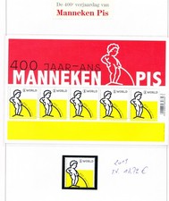 XE50662 Belgium 2019 Manneken Pis sculpture sheet MNH fv 18,72 EUR