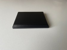 socle en bois peint  en noir